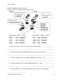 Logical Word Analysis: Discovery Learning