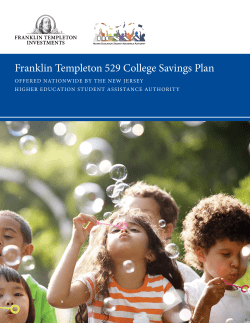 529 Brochure - Franklin Templeton Investments