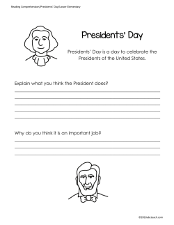 Presidents` Day