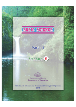 Basic Science - SCERT Kerala