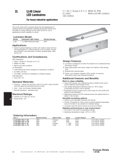 2L LL48 Linear LED Luminaires