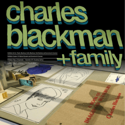 Charles Blackman + family