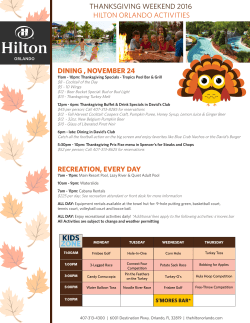 dining , november 24