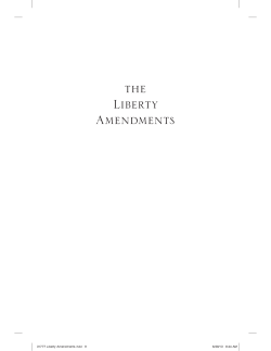 the Liberty Amendments