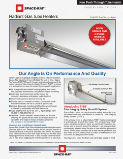 Radiant Gas Tube Heaters Our Angle Is On Performance And Quality