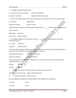 8. 45 g of glucose is dissolved in 500 g of water. The molality of the