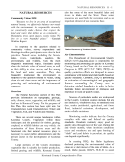 natural resources