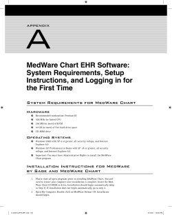 MedWare Chart EHR Software