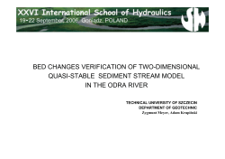 bed changes verification of two-dimensional quasi