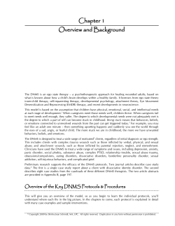 Chapter 1 - DNMS Institute, LLC
