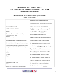 Document-‐‑Based Activity