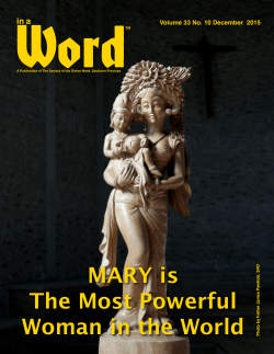 MARY is The Most Powerful Woman in the World