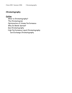 Chromatography
