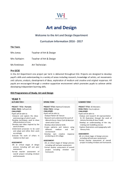 Art and Design - Woolmer Hill School