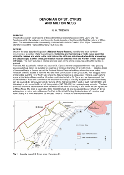 devonian of st. cyrus and milton ness