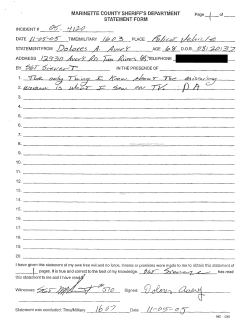 Page J of STATEMENT FORM i