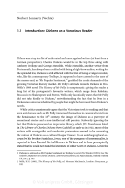 Texts, Contexts and Intertextuality