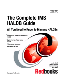 The Complete IMS HALDB Guide