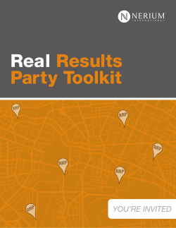 Real Results Party Toolkit