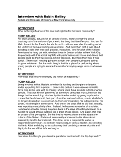 Interview with Robin Kelley