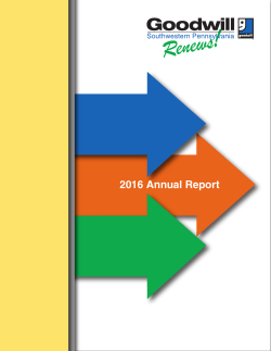 2016 - Goodwill of Southwestern Pennsylvania