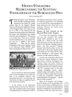 Hidden Harmonies: Rediscovering the Egyptian