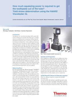 How much squeezing power is required to get the toothpaste out of