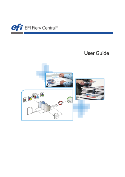 EFI Fiery Central&trade; User Guide - Fiery Help