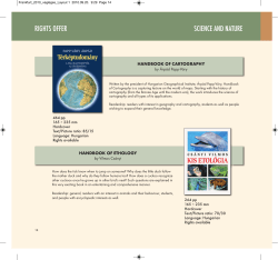 Handbook of Cartography