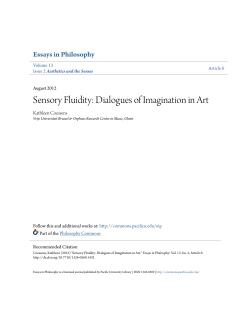 Sensory Fluidity: Dialogues of Imagination in Art