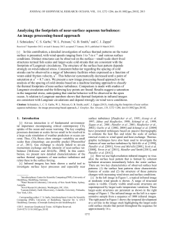 Analyzing the footprints of near