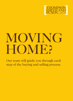 Our team will guide you through each step of the buying and selling