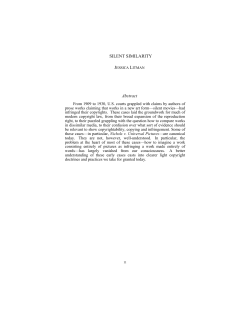 Silent Similarity - UM Personal World Wide Web Server