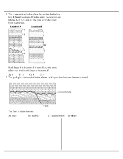 correlation-index-fossils-and-unconformities