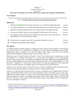 Project 3 - Computer Science