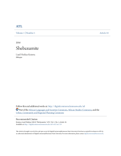 Shebaxumite - Digital Commons @ Kennesaw State