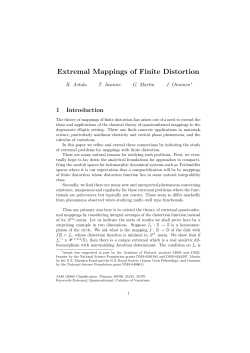 Extremal Mappings of Finite Distortion