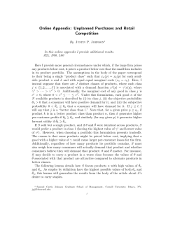 Online Appendix - American Economic Association