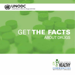Get the facts - United Nations Office on Drugs and Crime