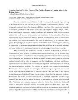 Arguing Against Nativist Theory