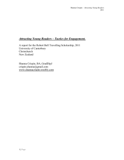 Attracting Young Readers – Tactics for Engagement.