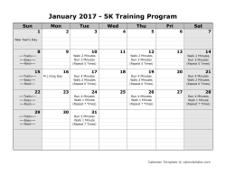 5K Training Program - John`s Run/Walk Shop