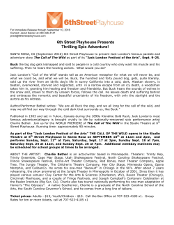 For Immediate Release through December 19, 2009