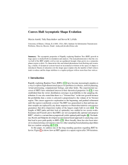 Convex Hull Asymptotic Shape Evolution