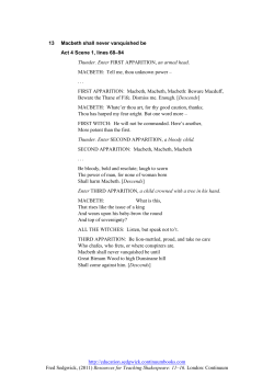 Macbeth - Bloomsbury