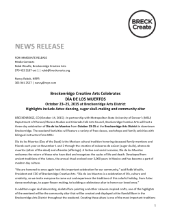 Dia de los Muertos Celebration 2015