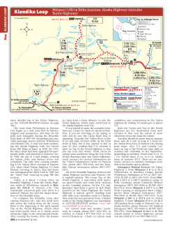 Klondike Loop map