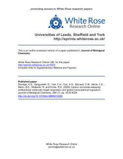 - White Rose Research Online