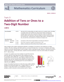 Addition of Tens or Ones to a Two-Digit Number