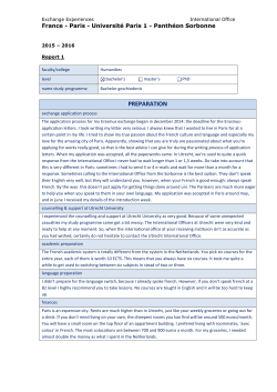 preparation - Universiteit Utrecht